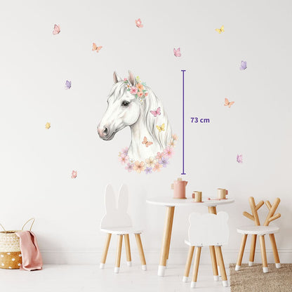 Pferd Wandtattoo Kinderzimmer #157
