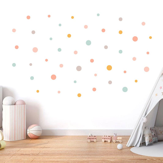 Punkte Pastell Wandtattoo #16 Bild