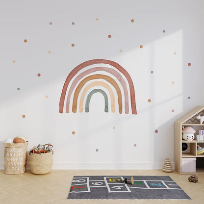 Regenbogen Boho Wandtattoo #61