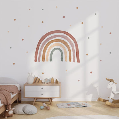 Regenbogen Boho Wandtattoo #61