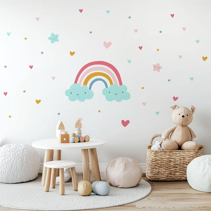 Regenbogen Wandtattoo #111