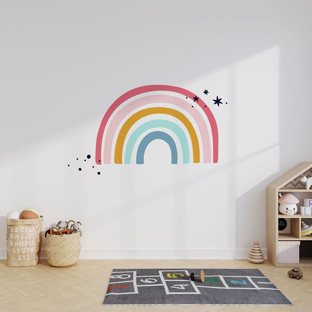Regenbogen Wandtattoo #46