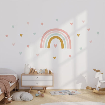 Regenbogen Wandtattoo #88
