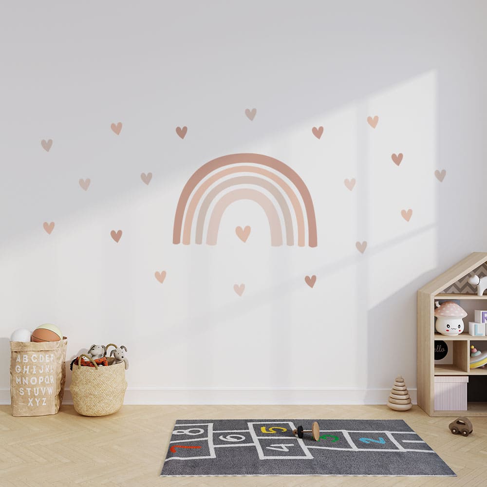 Regenbogen Wandtattoo #90