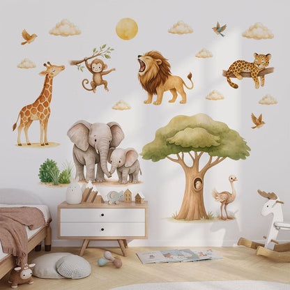 Dschungel Safari Wandtattoo #34