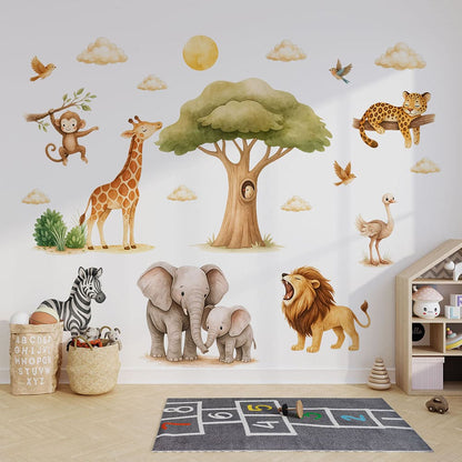 Dschungel Safari Wandtattoo #34