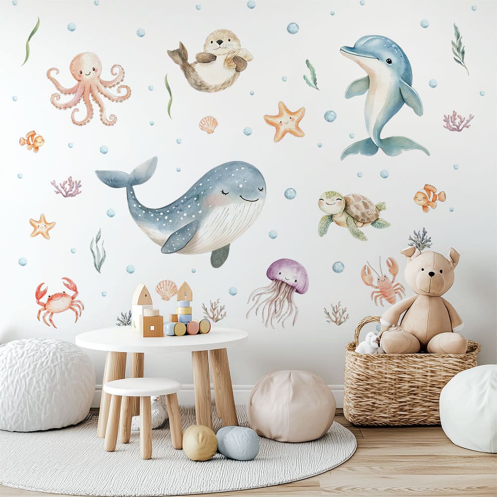 Wandtattoo Unterwasserfreunde #31