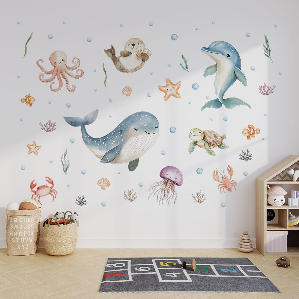 Wandtattoo Unterwasserfreunde #31