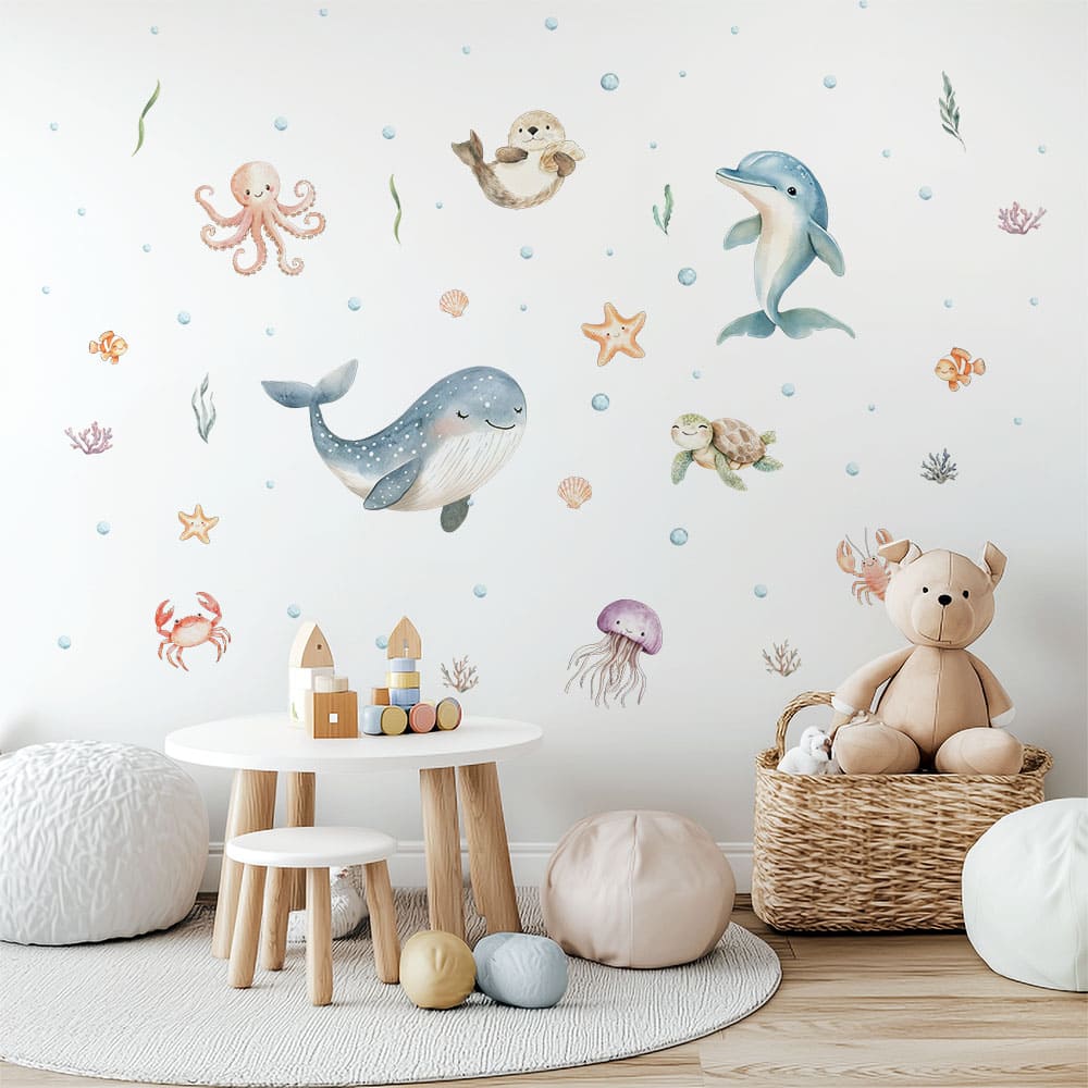 Wandtattoo Unterwasserfreunde #31