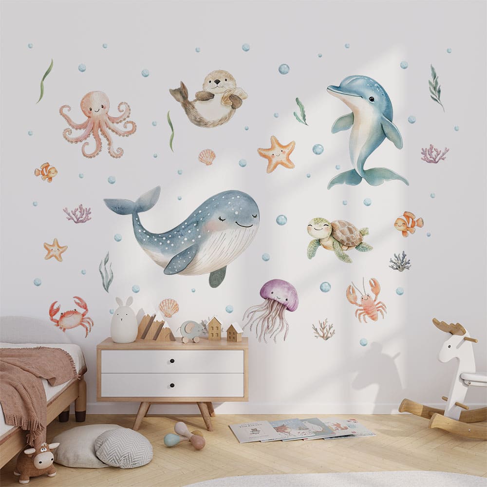 Wandtattoo Unterwasserfreunde #31