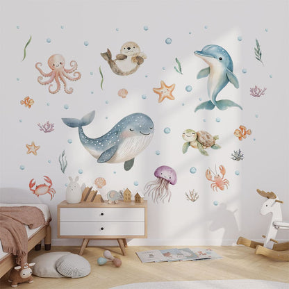 Wandtattoo Unterwasserfreunde #31