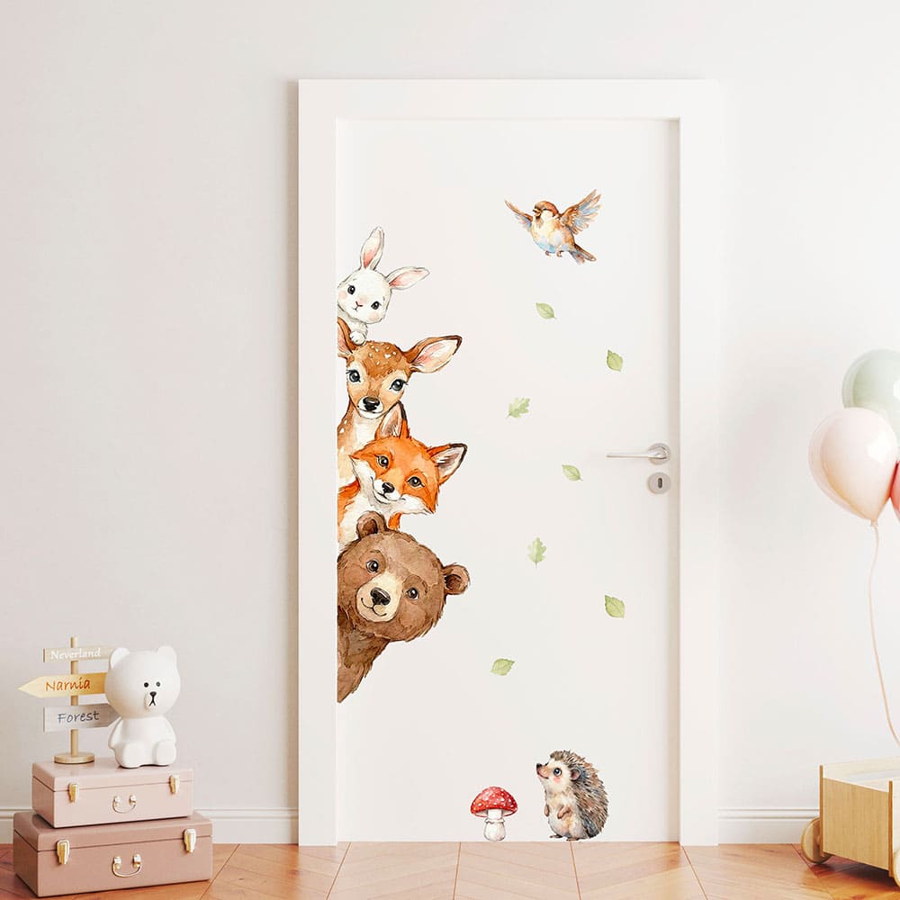 Waldtiere Wandtattoo #104
