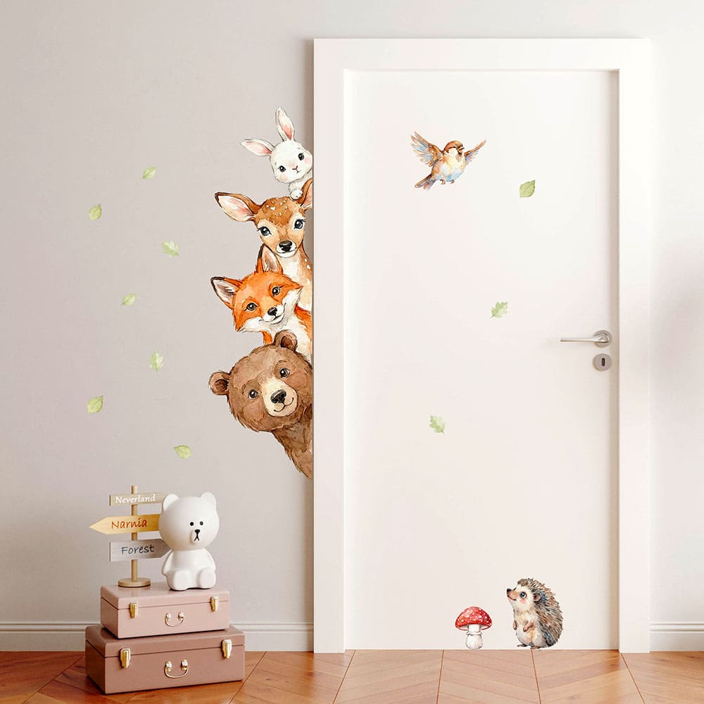 Waldtiere Wandtattoo #104