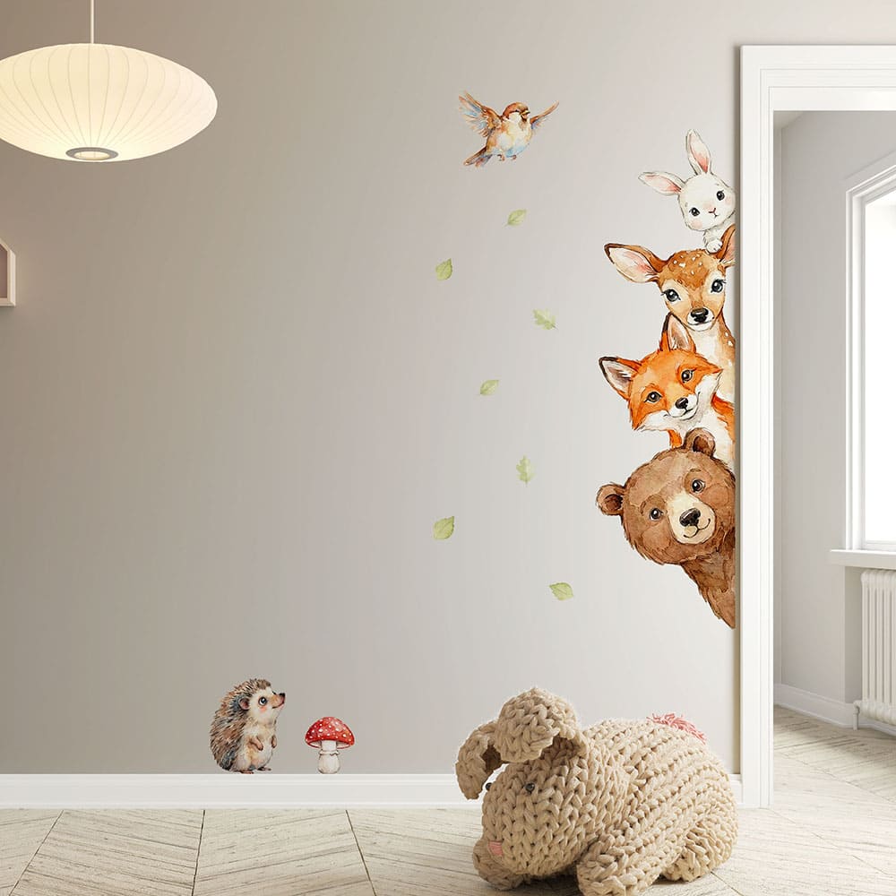 Waldtiere Wandtattoo #104