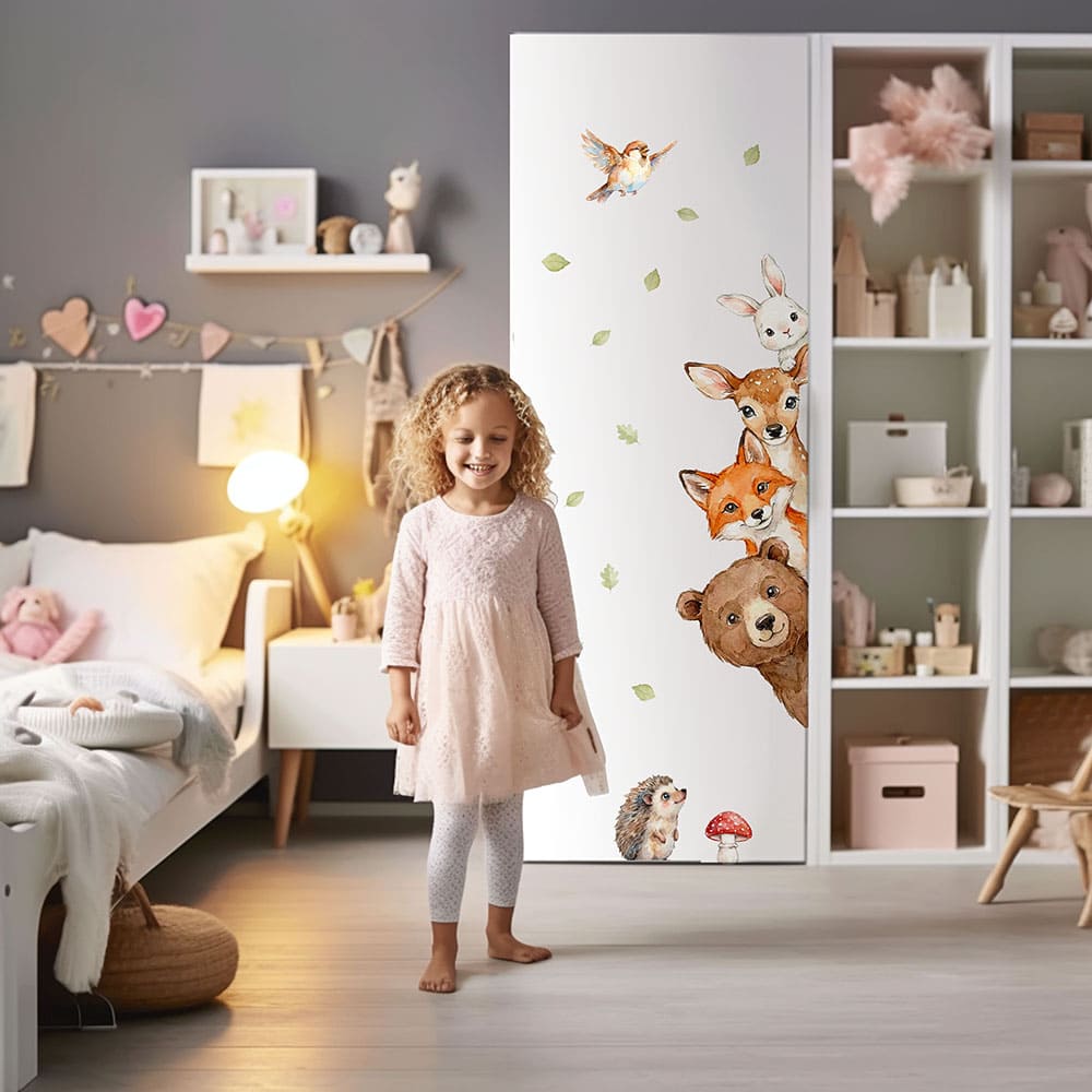 Waldtiere Wandtattoo #104