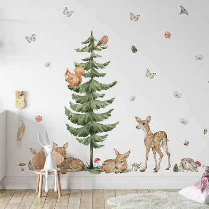 Waldtiere Rehkitze Wandtattoo #62