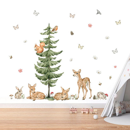 Waldtiere Rehkitze Wandtattoo #62
