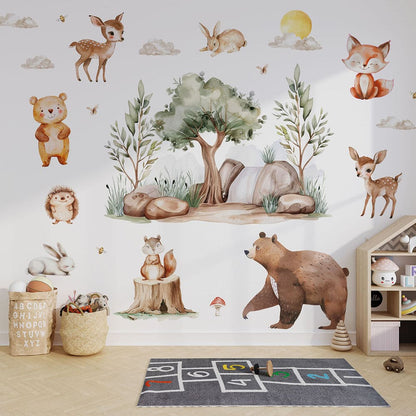 Waldtiere Wandtattoo #30