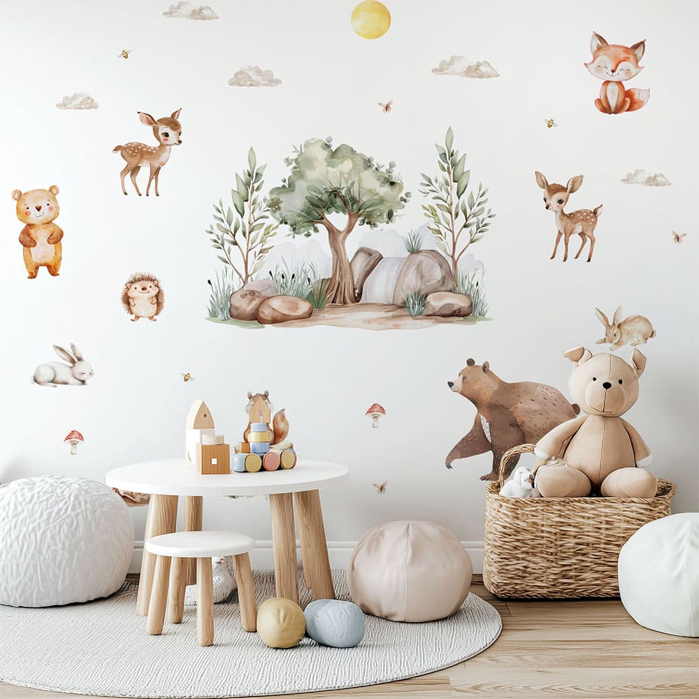 Waldtiere Wandtattoo #30