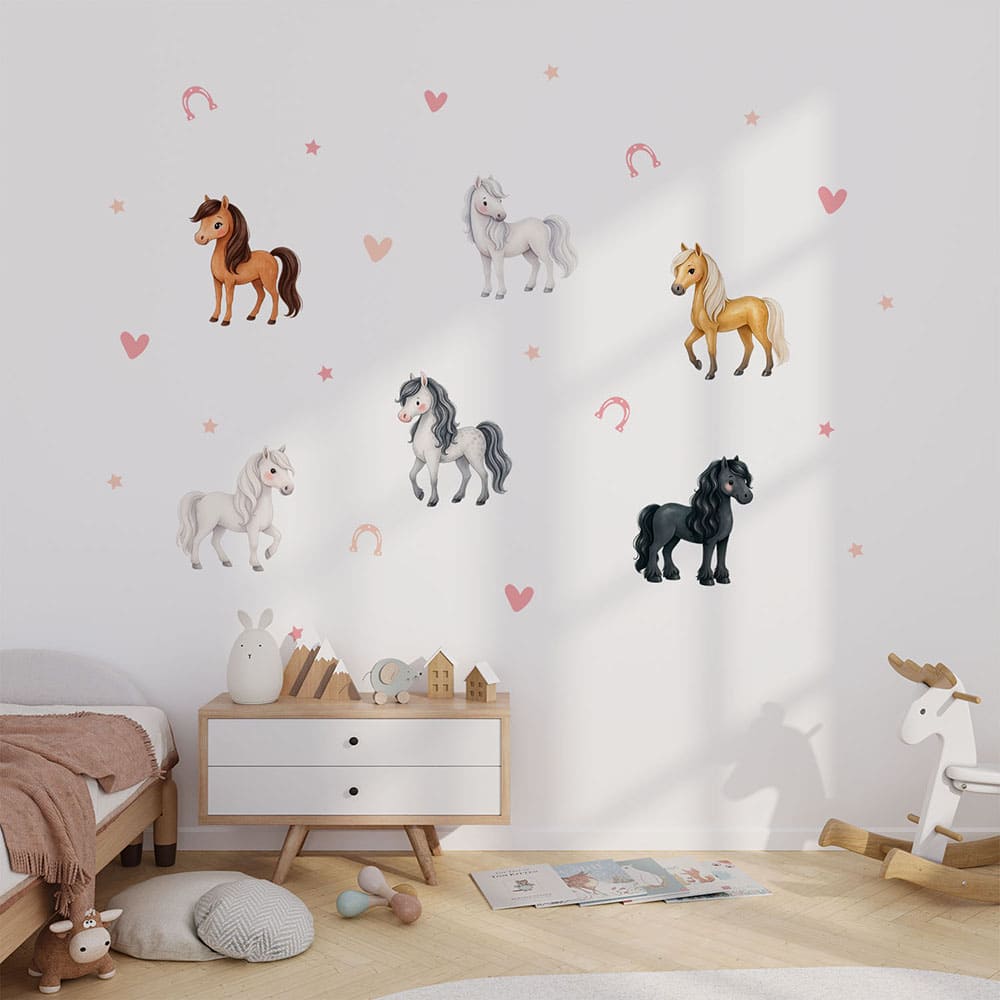 Pferde Wandtattoo #40