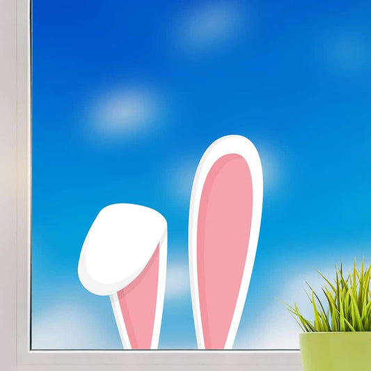 Fensterbild Osterhase