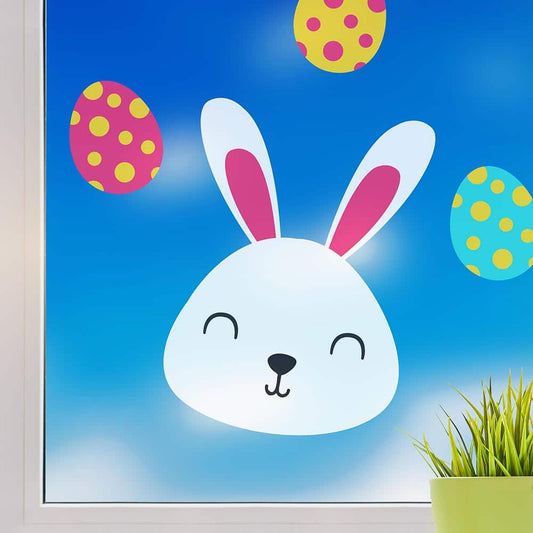 Fensterbild Osterhase