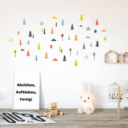 Wandtattoo Wald 91 Bild